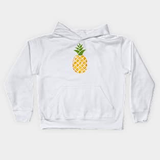 Pineapple Design Kids Hoodie